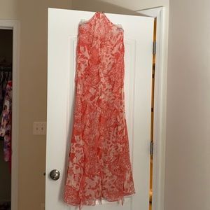 Free People maxi dress halter top